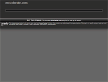 Tablet Screenshot of mouchette.com